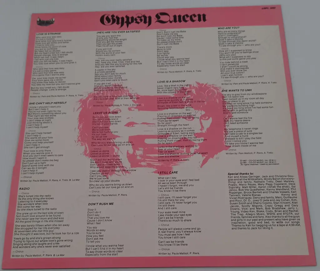 Gypsy Queen, Gypsy Queen Image 1++